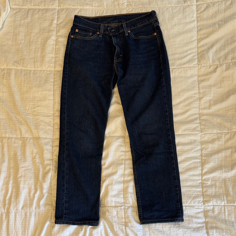 Levi's 511 Men's Deep Indigo Straight Jeans 30x27.5